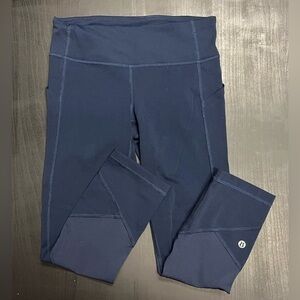 Lululemon Pace Rival Crop *Full-On Luxtreme 22" - Sz 4